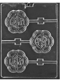 Grandmama's Goodies D114 Happy Mother Day Lollipop Chocolate Candy Soap Mold With Exclusive Molding Instructions  - Image 2