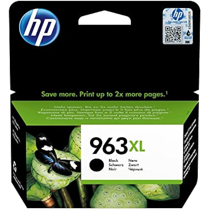 3YP35AE 963XL HIGH YIELD ORIGINAL INK CARTRIDGE, BLACK/CYAN/MAGENTA/YELLOW, MULTIPACK - Image 2