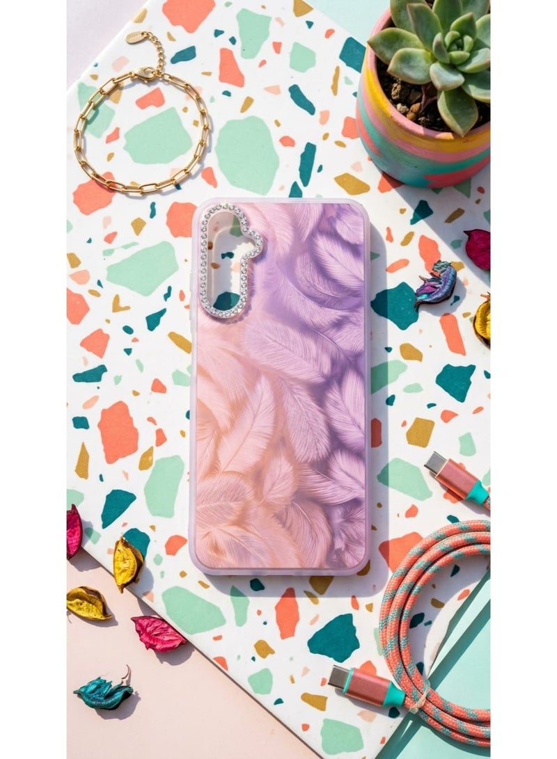 Case For Samsung Galaxy A15 4G Case Glitter Sparkle Diamond Crystal Bling Case with Bling Ultra Thin Lightweight Full Body Shockproof Anti-Scratch Protective Cover - Image 1