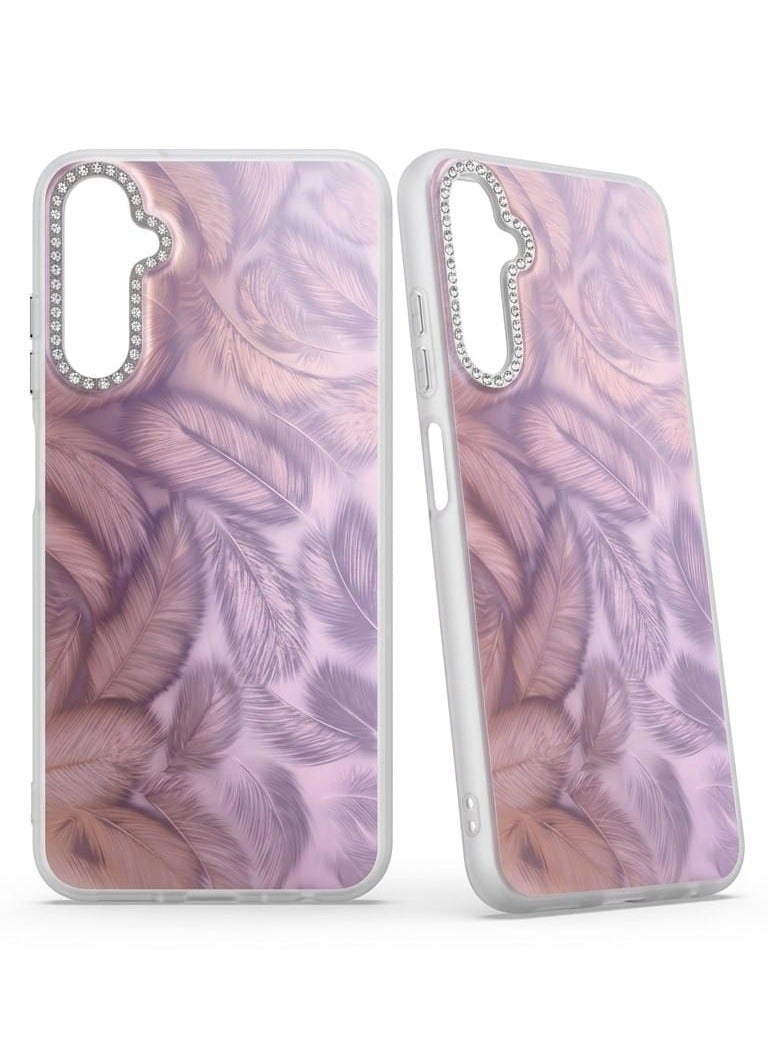Case For Samsung Galaxy A15 4G Case Glitter Sparkle Diamond Crystal Bling Case with Bling Ultra Thin Lightweight Full Body Shockproof Anti-Scratch Protective Cover - Image 2