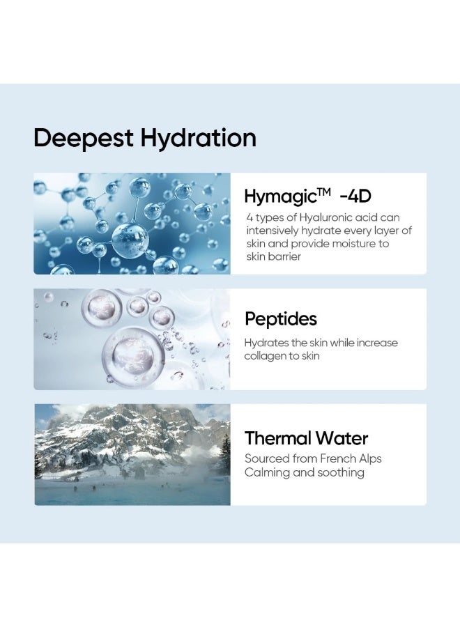 سكينتفيك سيروم سكينتيفيك 4D المرطب بحمض الهيالورونيك النقي، سيروم رذاذ متوهج لترطيب بشرة الوجه (20 مل) - Image 4