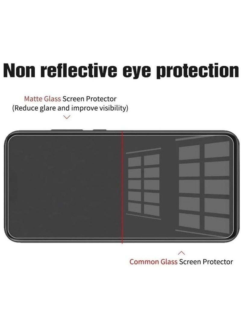 DUSALA Matte Ceramic Screen Protector for iPhone 13, 1 Pack, Matte, Anti-Spy, Full Adhesive, Flexible, [Not Glass], Full Adhesive Anti-Spy Flexible Case (iPhone 13) - Image 2