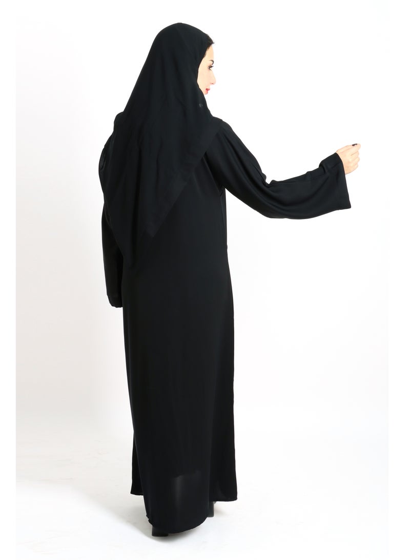 Modern Crystal Abaya AIK5032