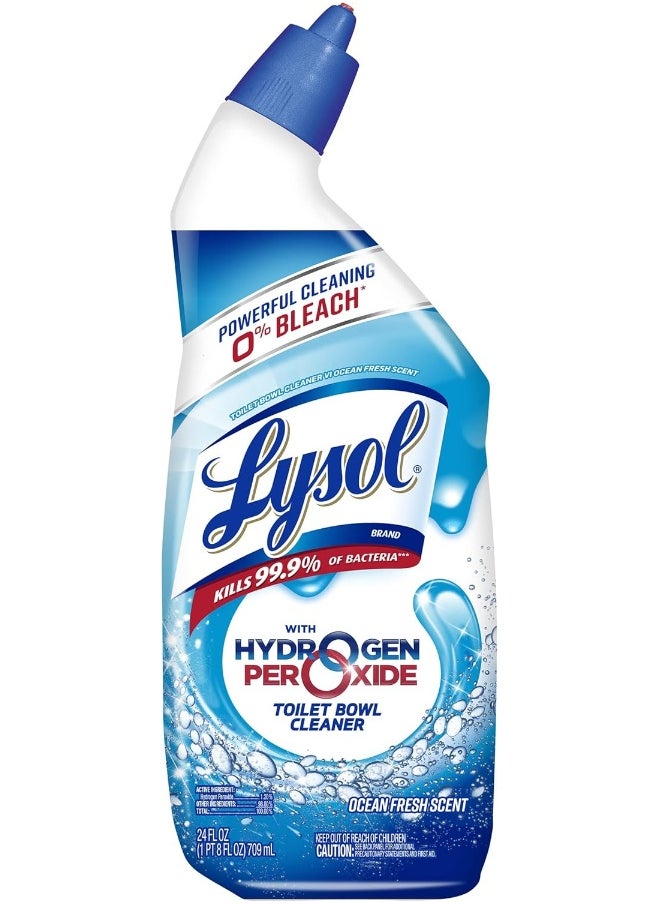 Lysol - Lysol Bleach Free Hydrogen Peroxide Toilet Bowl Cleaner, Fresh, 24oz - Image 1