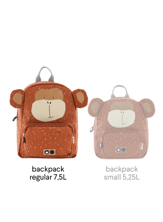 Trixie Kids Backpack Regular - 12 Inch/30.5 cm - Mr. Monkey - Image 1