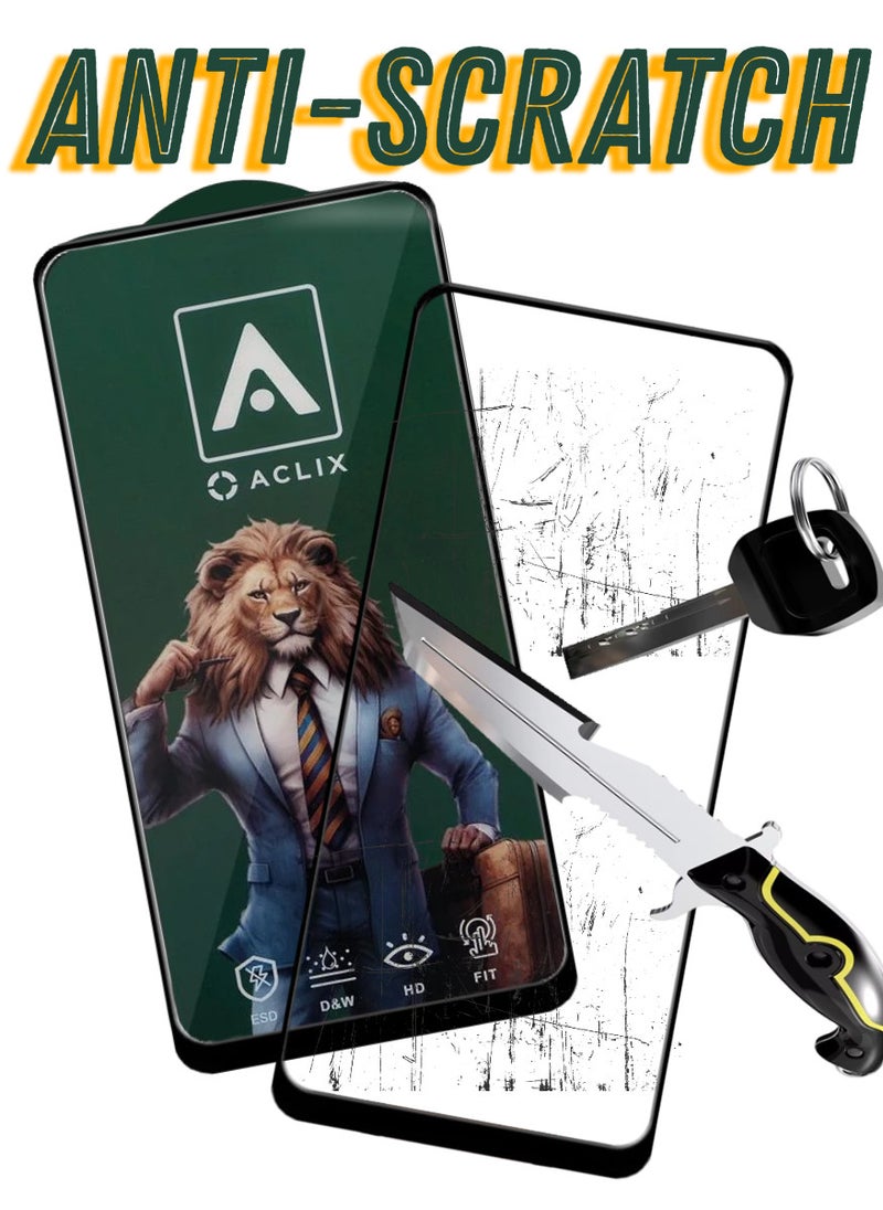 ACLIX 2 Pieces Antistatic ESD Dustproof Premium Quality High Definition Tempered Glass Screen Protector Designed For Oppo A93 - Image 2