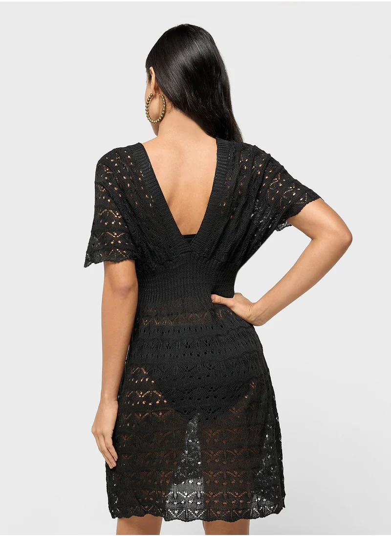 ELLA Crochet Beach Dress