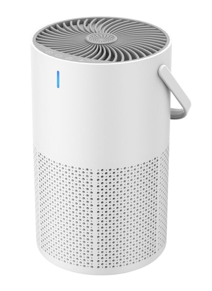 HUIQUAN - Air Purifier for Home Bedroom with HEPA & Carbon Air Filters CADR 80 m³/h,removes Pollen Allergies Dust , Air Cleaner with Timer, Quiet 22dB Sleep Mode - Image 1