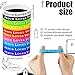 Cholemy 160 Pcs Easter Christian Party Favor 20 Silicone Wristband 20 Bible Verse Bookmark 20 Jesus Keychain 100 Religious Sticker for Christian Prize Religious Church GiftCross Style - Image 4