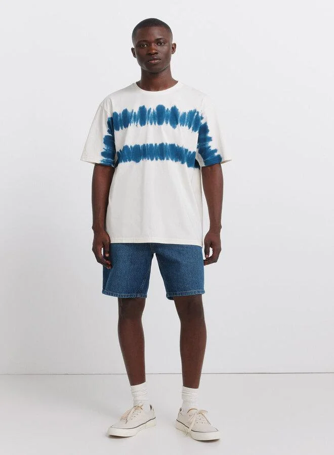 Springfield  Tie-dye T-shirt for Men | Best Price UAE
