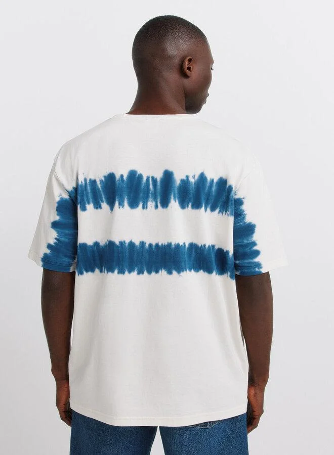 Springfield  Tie-dye T-shirt for Men | Best Price UAE