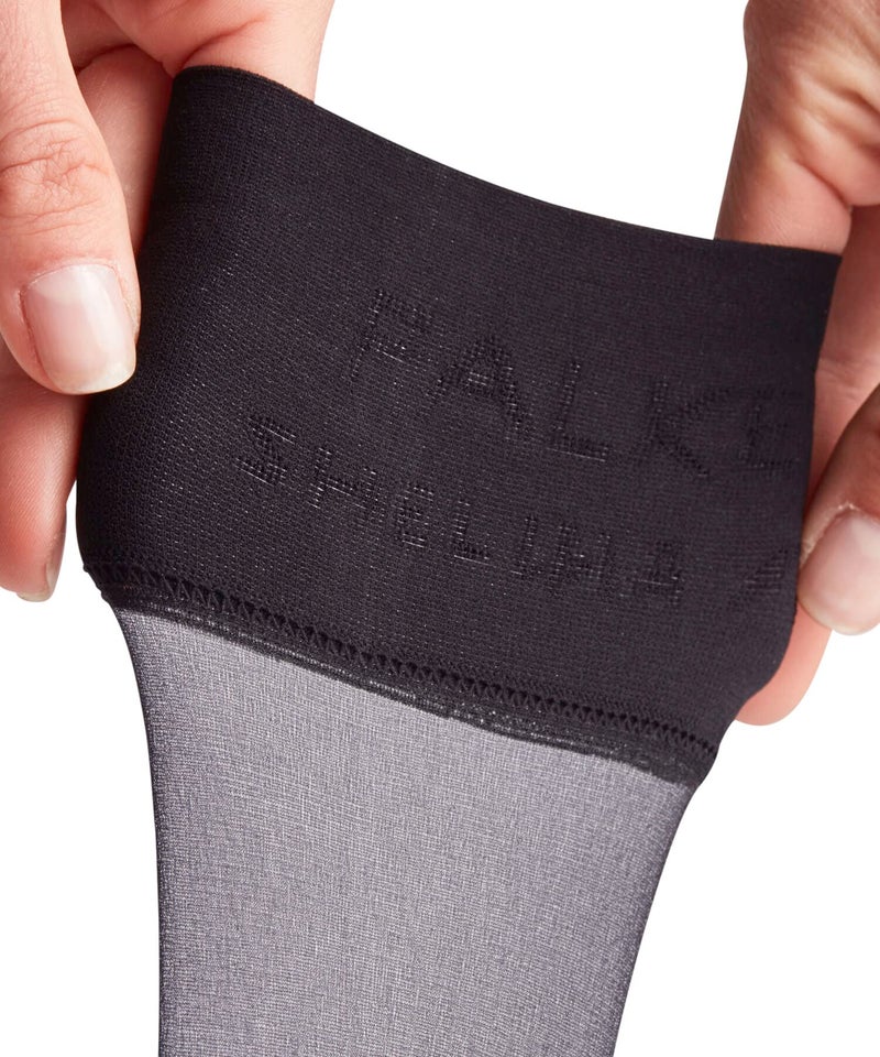 FALKE Women's Shelina 12 Denier Ultra Sheer Knee High Socks, Black (Black 3009), 5-7.5 - Image 5