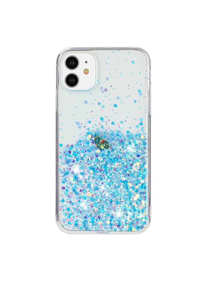 زبون جراب لهاتف iPhone 11 بإطار شفاف من مادة TPU اللامعة اللامعة - Image 2