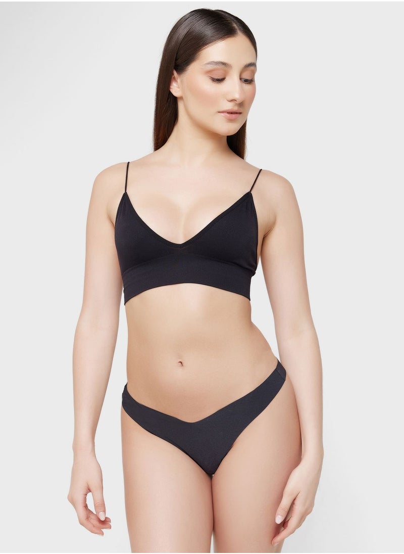 La Senza - High Leg Thong - Image 1