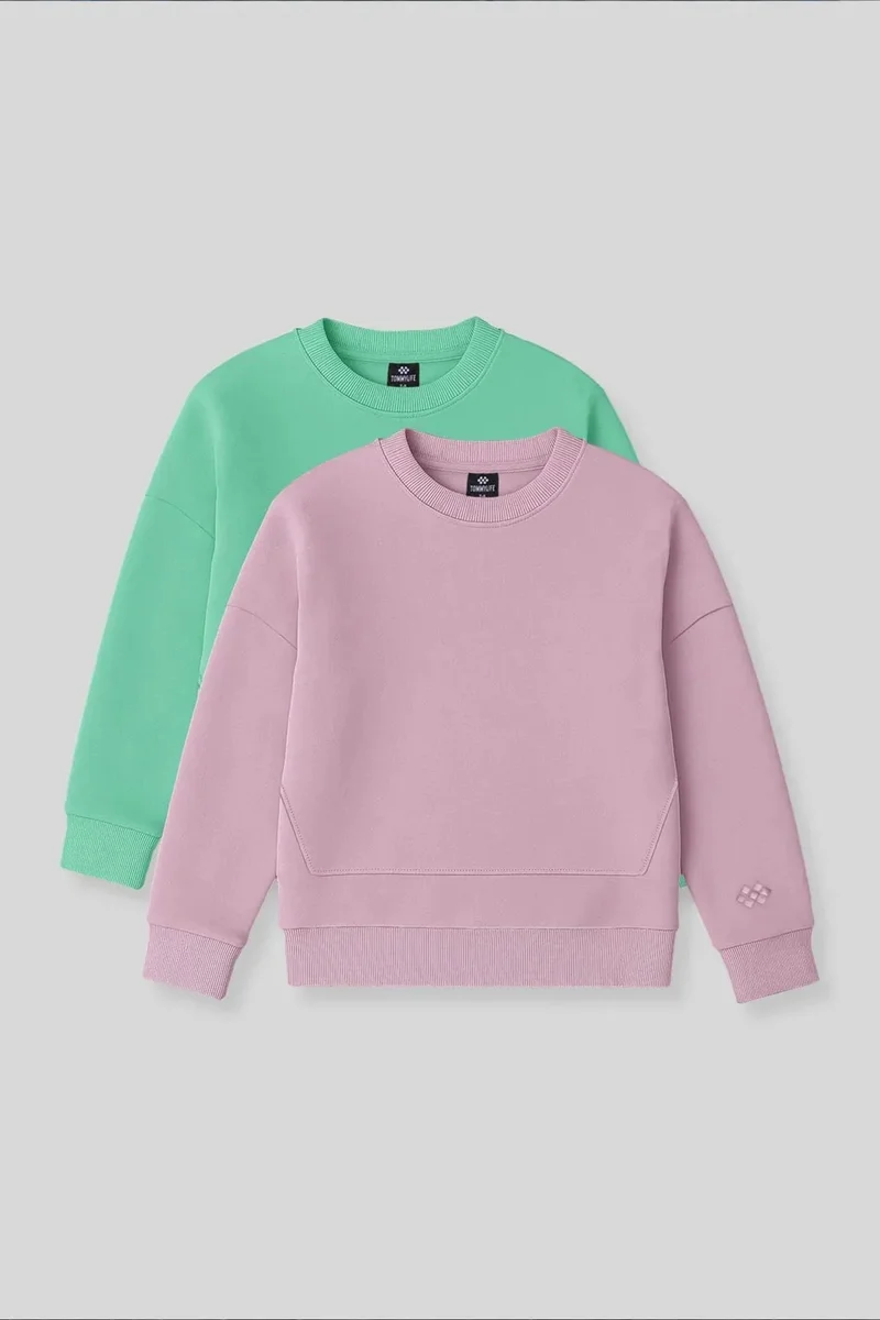 TOMMY Youth Unisex Cotton-Blend Sweatshirt