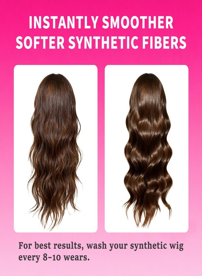 ulroyda Wigs Shampoo for Synthetic Hair, Weaves & Extensions | Deep Clean & Odor Removal | Anti-Frizz, Easy Detangle & Color-Safe, Keratin Jojoba Formula, 6.76 oz - Image 3