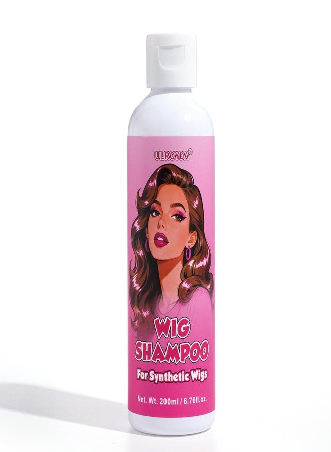 ulroyda Wigs Shampoo for Synthetic Hair, Weaves & Extensions | Deep Clean & Odor Removal | Anti-Frizz, Easy Detangle & Color-Safe, Keratin Jojoba Formula, 6.76 oz - Image 1