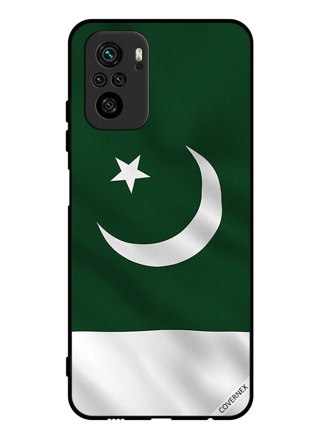 Covernex Protective Case Cover For Poco M5s 4G Pakistan Flag - Image 1