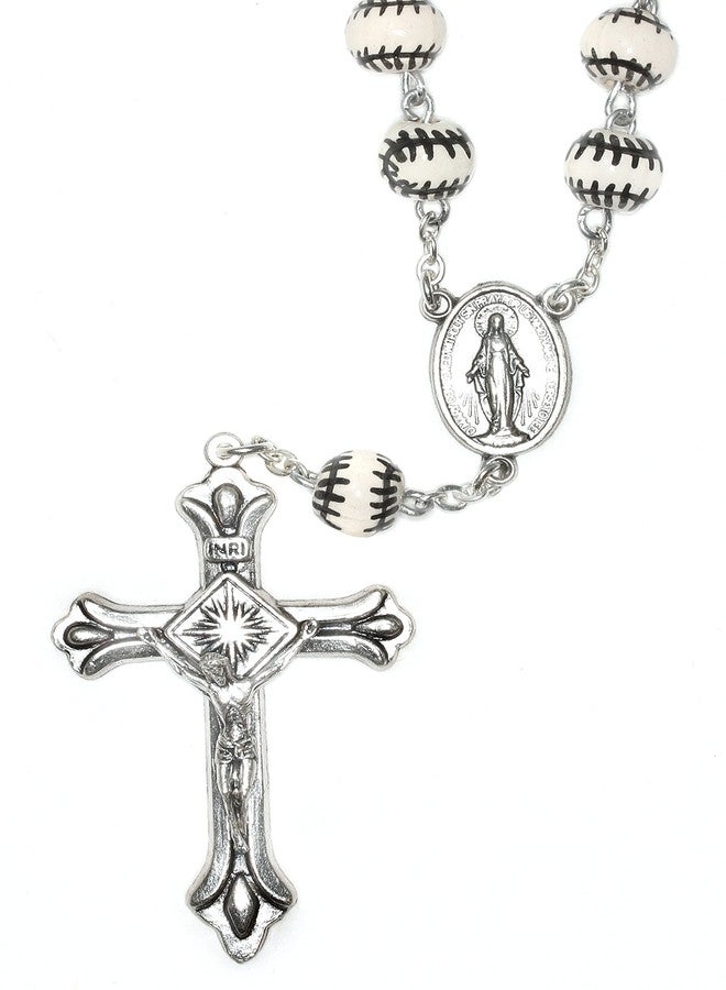 Rosaries مسبحة رياضية بيسبول بجيب لعقد من الزمن (التواصل، التأكيد، RCIA، عيد الميلاد، المزيد) (بيسبول بجيب) - Image 4