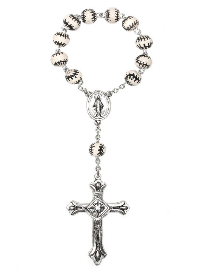 Rosaries مسبحة رياضية بيسبول بجيب لعقد من الزمن (التواصل، التأكيد، RCIA، عيد الميلاد، المزيد) (بيسبول بجيب) - Image 3