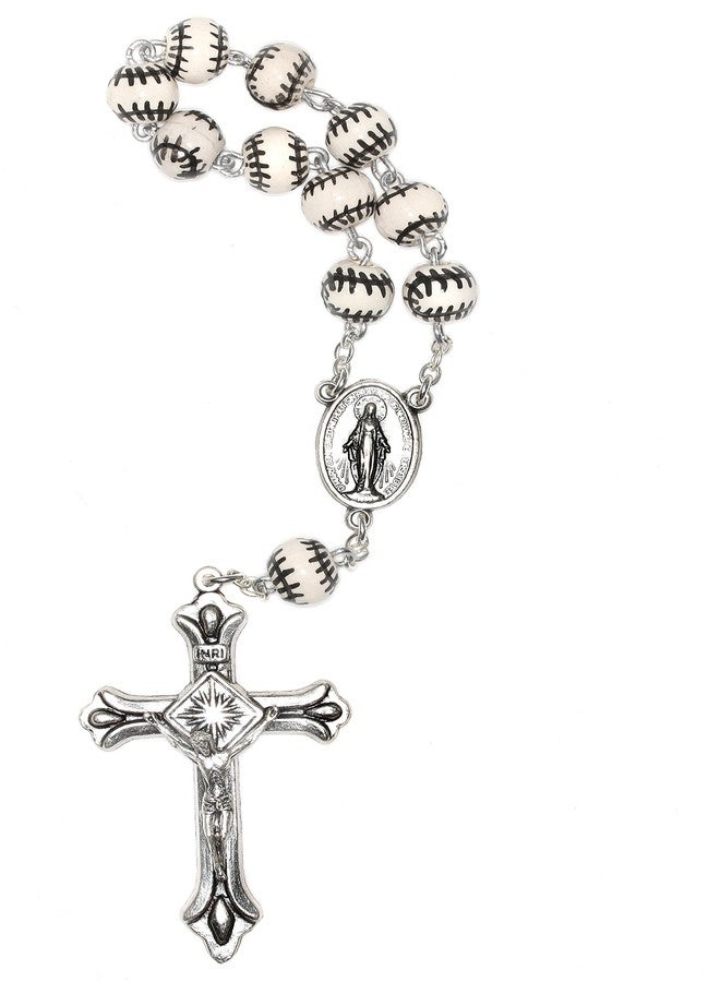 Rosaries مسبحة رياضية بيسبول بجيب لعقد من الزمن (التواصل، التأكيد، RCIA، عيد الميلاد، المزيد) (بيسبول بجيب) - Image 2