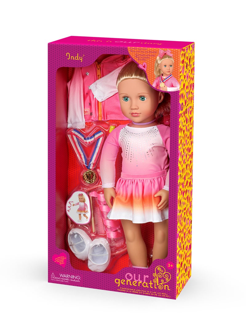 Our Generation Activity Gymnast Doll Indy - Image 1