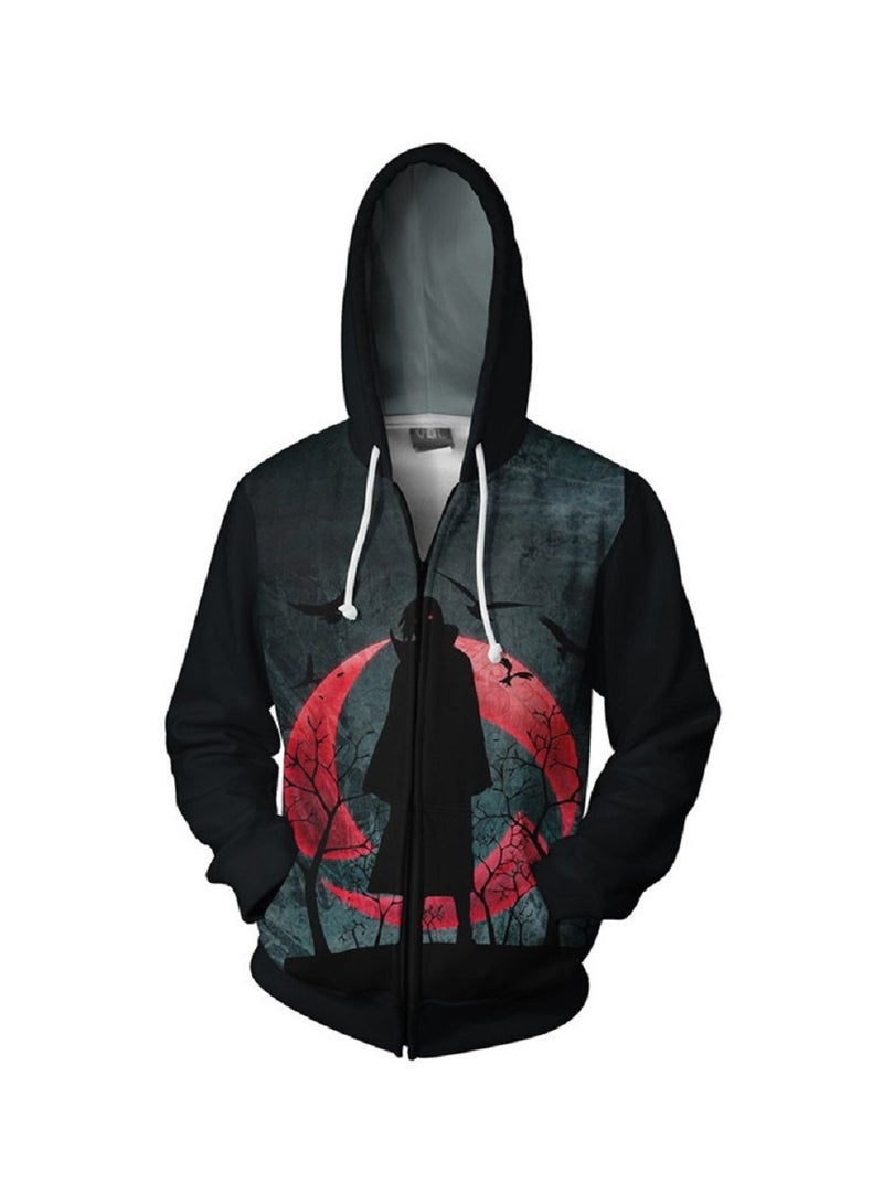 Loquat Anime Surrounding Naruto COS Xiao Organization Yuzhi Bo Itachi Hooded Sweater 