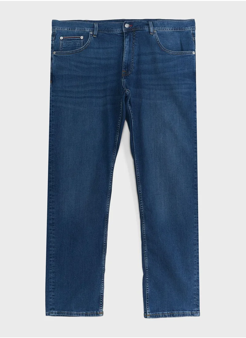 TOMMY HILFIGER Mid Wash Slim Fit Jeans