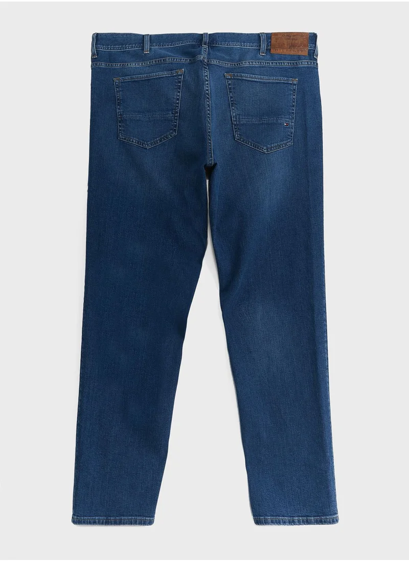 TOMMY HILFIGER Mid Wash Slim Fit Jeans