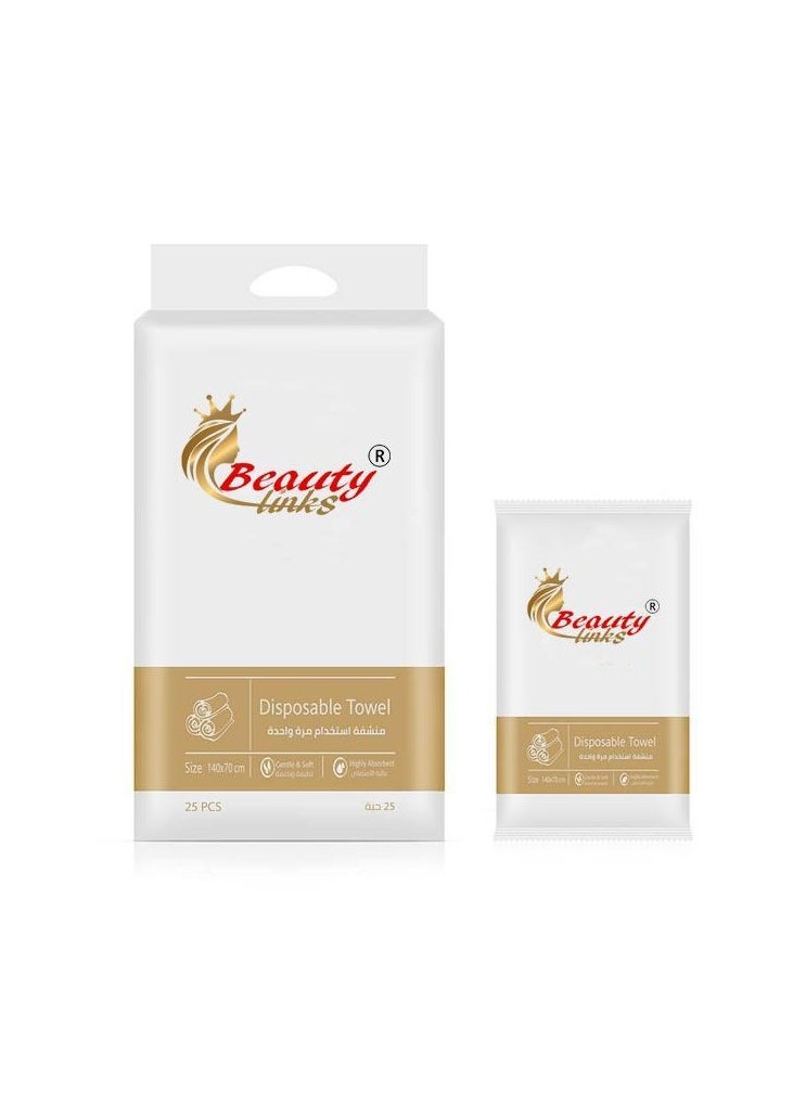 Beauty links beauty links disposable cotton towel 30X60  - Image 1