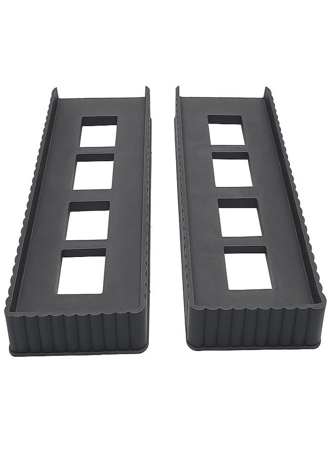 URBAN SELECT™ Heavy Duty Almirah Stand - Multipurpose Base Support for Dressing Tables, Book Racks, Office Cabinets, Steel Almirahs & More (2 Pc Set) - Image 1