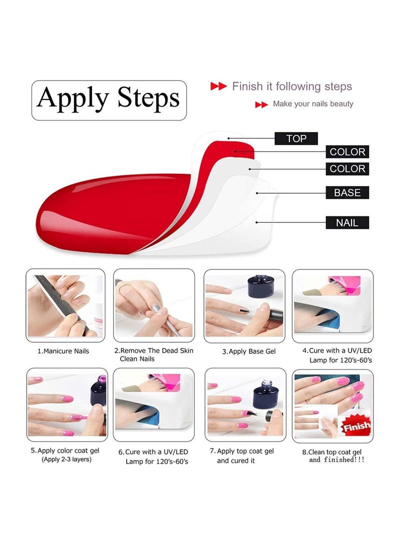 TUZ Gel Nail Polish Top Coat Soak off UV LED Drying Long 15ml - Image 4