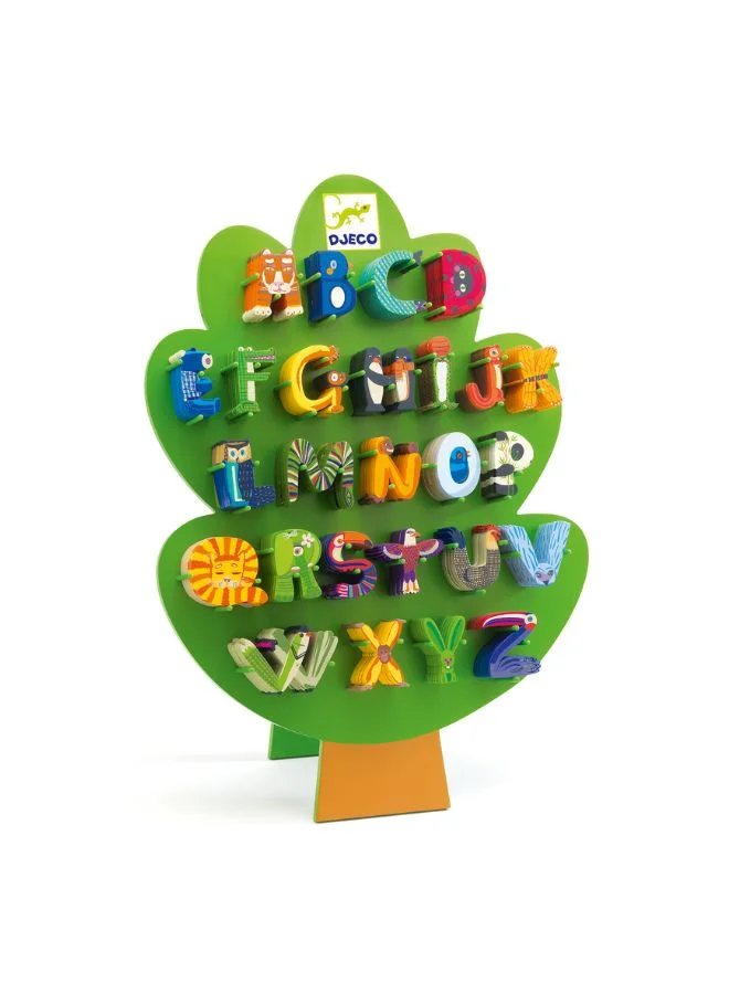 DJECO L - Animals Door Letter