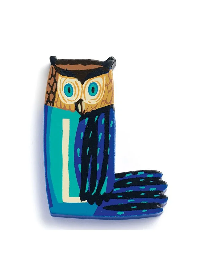 DJECO L - Animals Door Letter