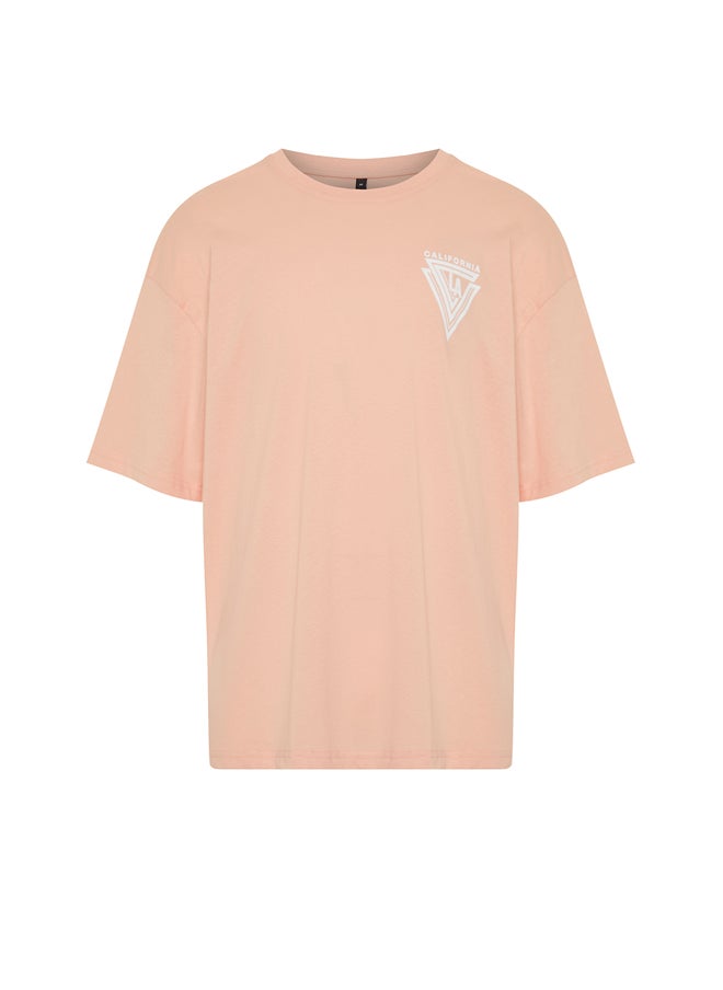 Dusty Rose Oversize/Wide Cut Crew Neck City Printed 100% Cotton T-Shirt TMNSS20TS1102 - pzsku/Z557987CC68A9B9E4A0B7Z/45/_/1730941479/bfd8e7c2-a90a-4fa3-998c-c9a2bde9d39b