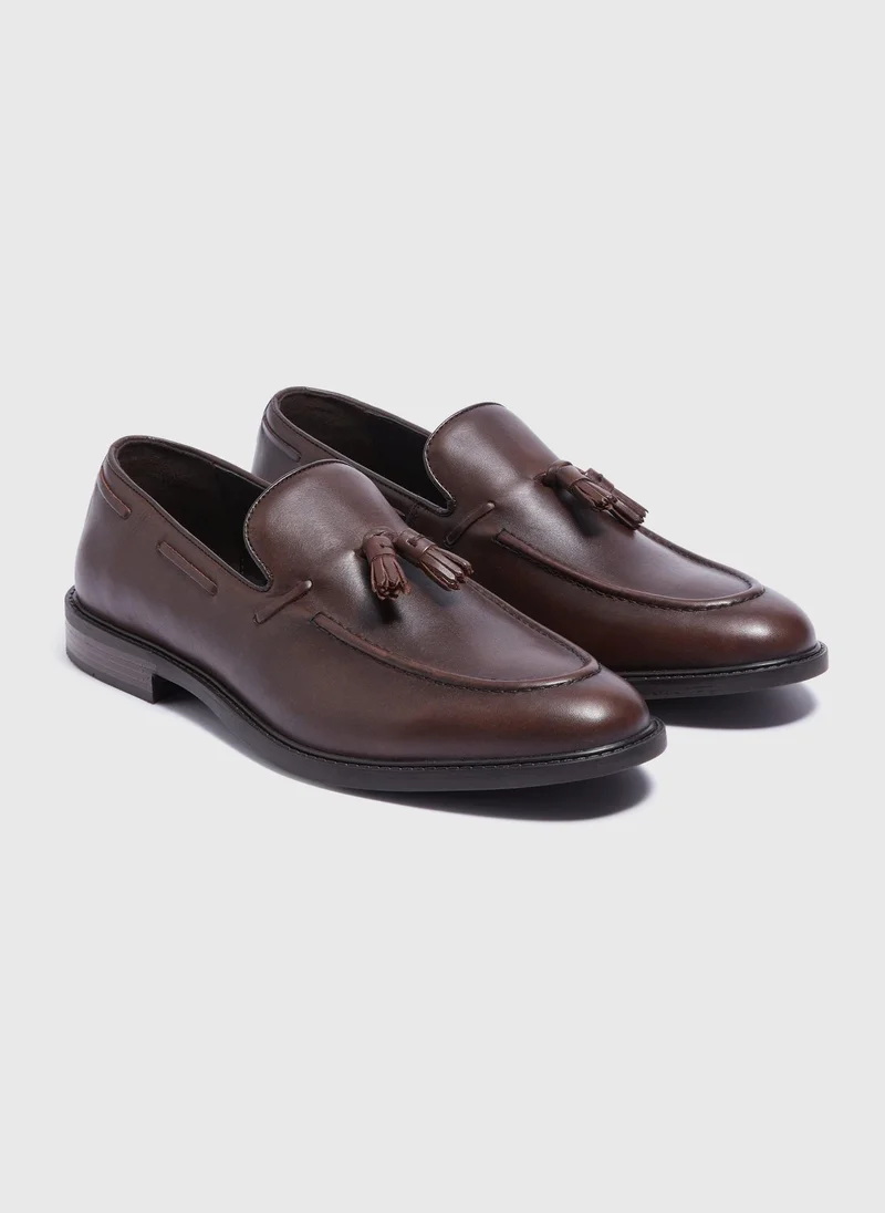 Matalan Slim Smarter Loafer Brown