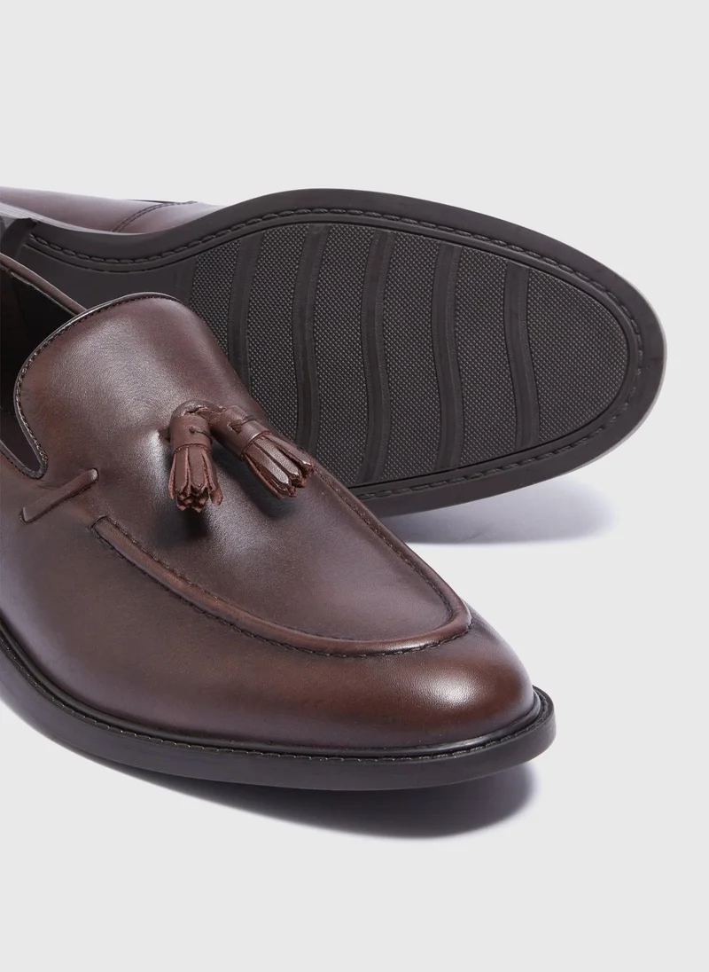 Matalan Slim Smarter Loafer Brown
