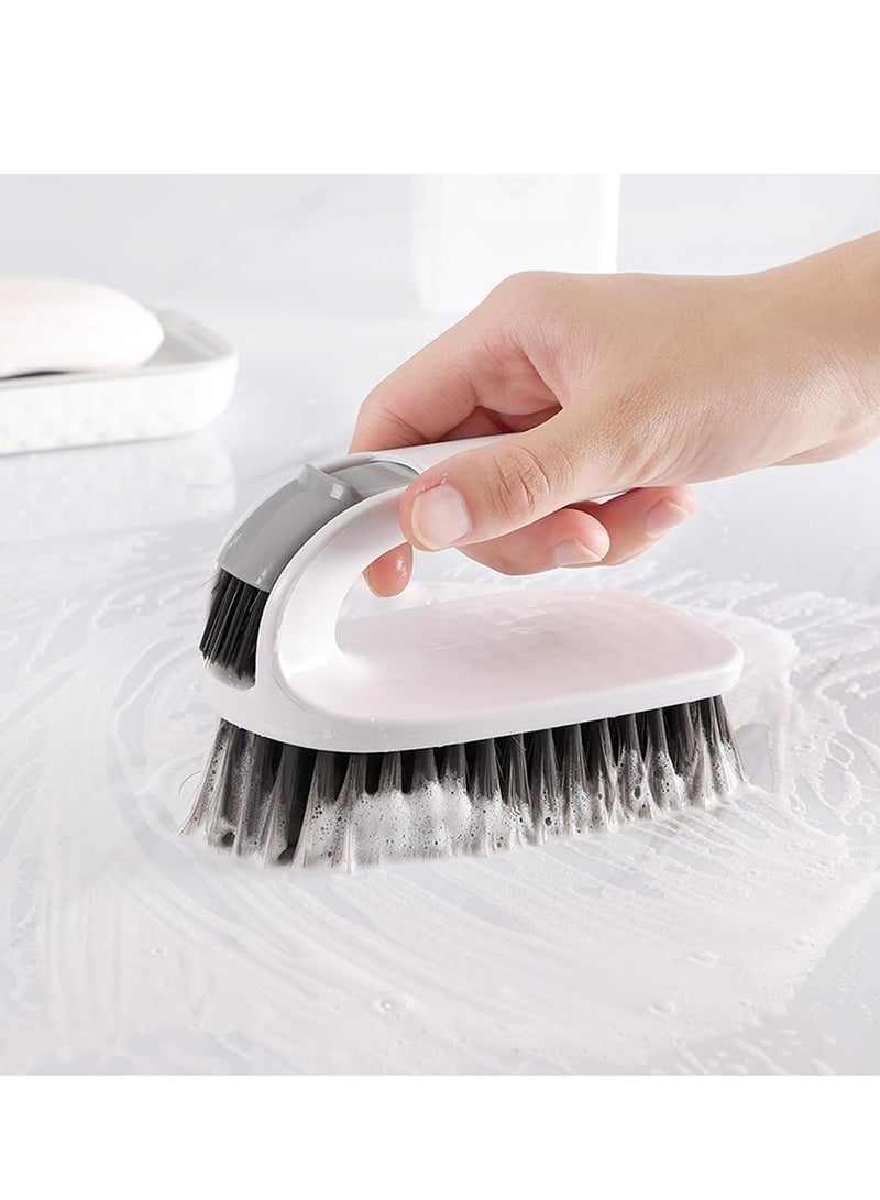 Loquat Multi-Purpose Scrub Brush Heavy Duty Cleaning Brushes with Long Handle - Image 2