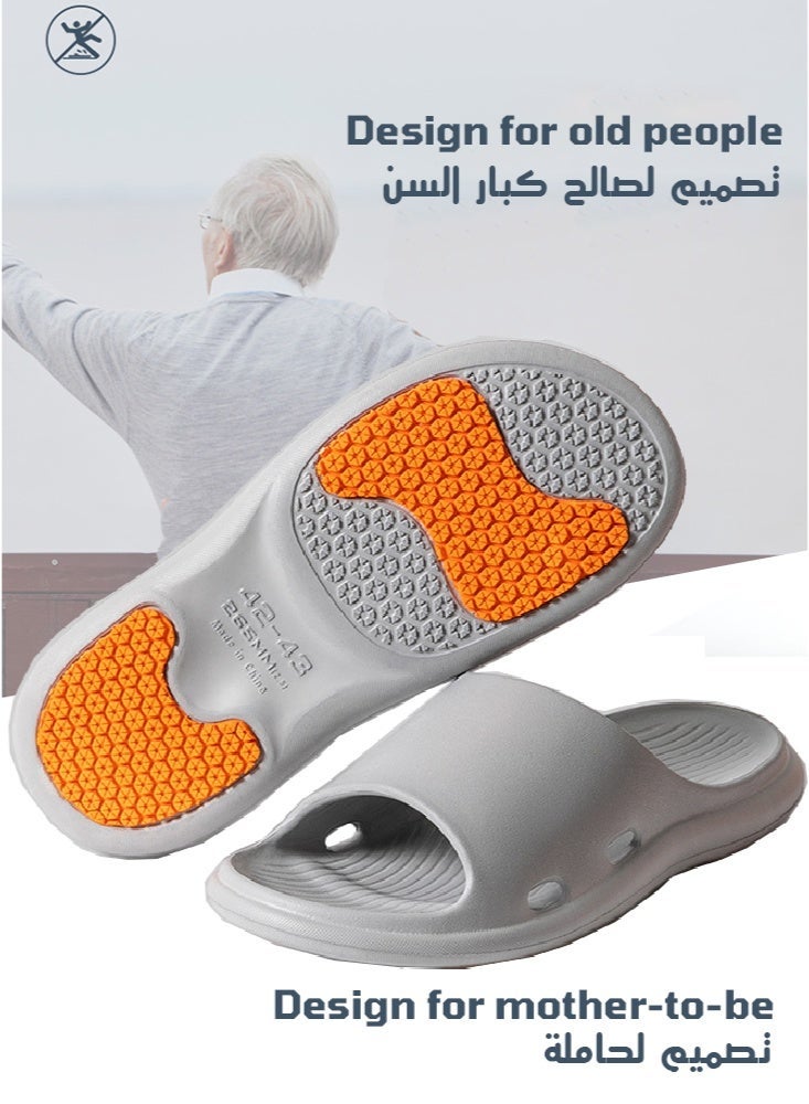 Professional EVA anti-slip slippers, suitable for elderly and pregnant people to use in the bathroom. - Image 2