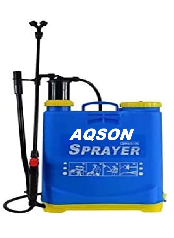 AQSON Backpack 16L High capacity manual pressure sprayer | Suitable for agricultural and horticultural purposes (16l) - Image 1