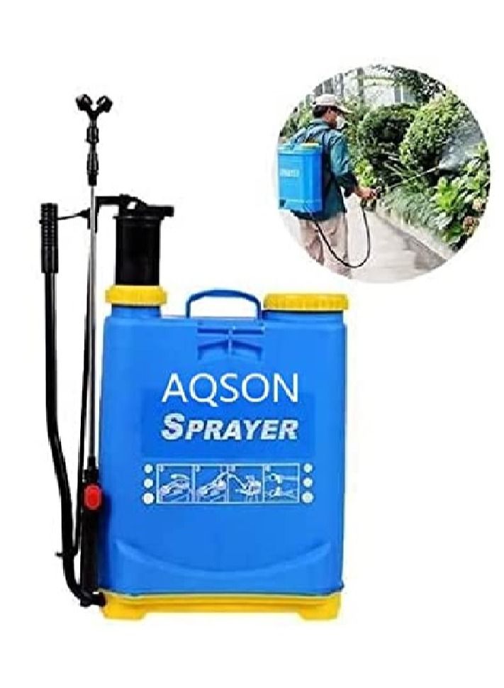 AQSON Backpack 16L High capacity manual pressure sprayer | Suitable for agricultural and horticultural purposes (16l) - Image 3