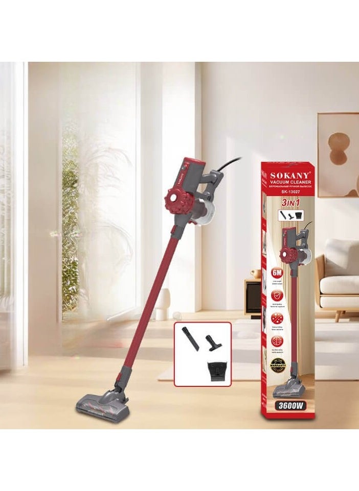 sokany Sokany 3-in-1 corded vacuum cleaner, 3600 watts, LED lighting  - Image 2