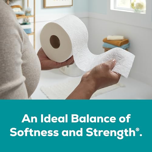 Angel Soft Toilet Paper, 12 Mega Rolls = 48 Regular Rolls, Soft and Strong Toilet Tissue - Image 2
