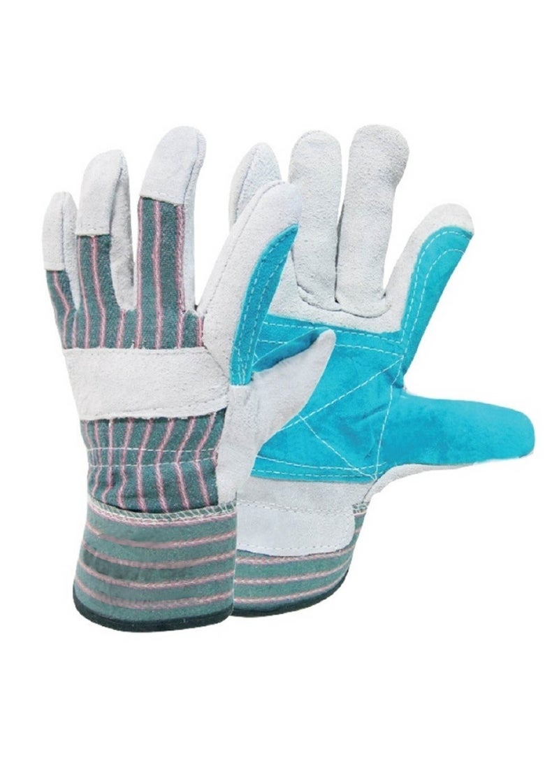 Vitacelli Cut Resistant Gloves Heavy Duty Cut Resistant Gloves Anti Impact Vibration Oil Safety Work Gloves Anti Cut Shock Absorbing Mechanical Impact apply to wood carving, carpentry and knife working.  - Image 2