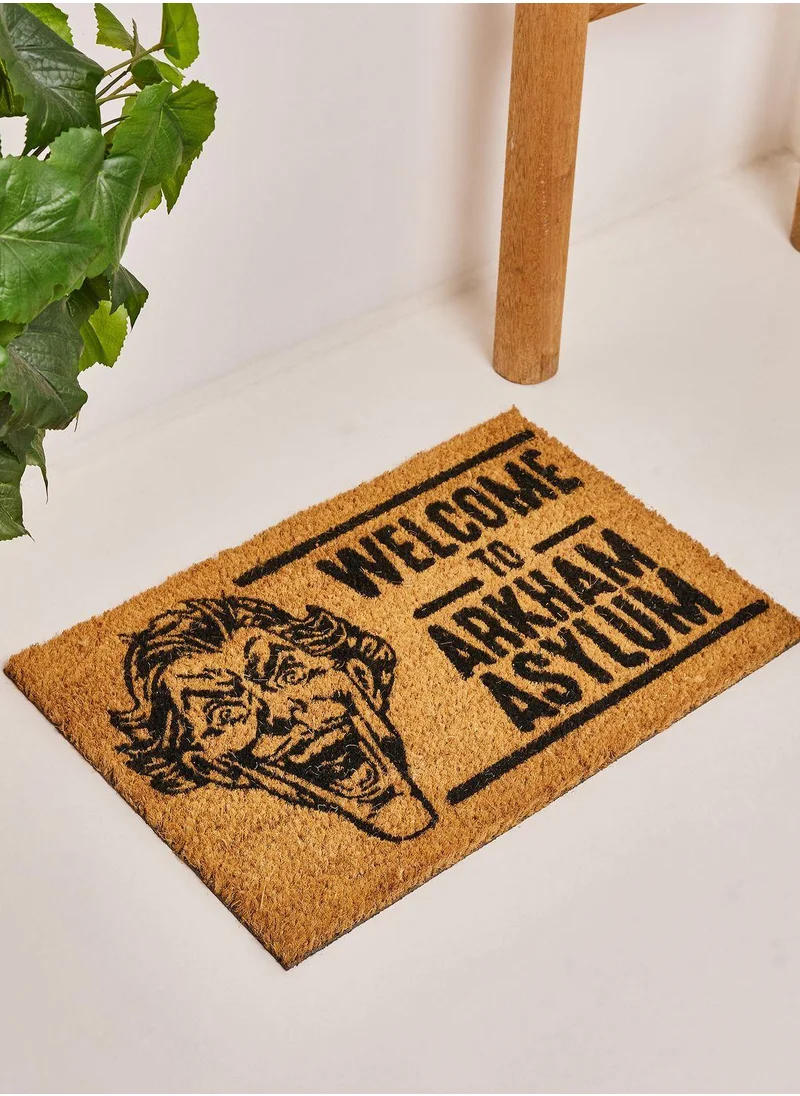 Batman Welcome To Arkham Asylum Doormat