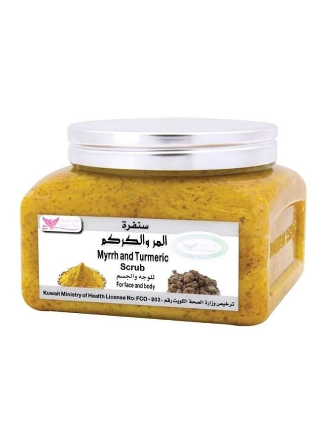 Myrrh And Turmeric Scrub 250grams
