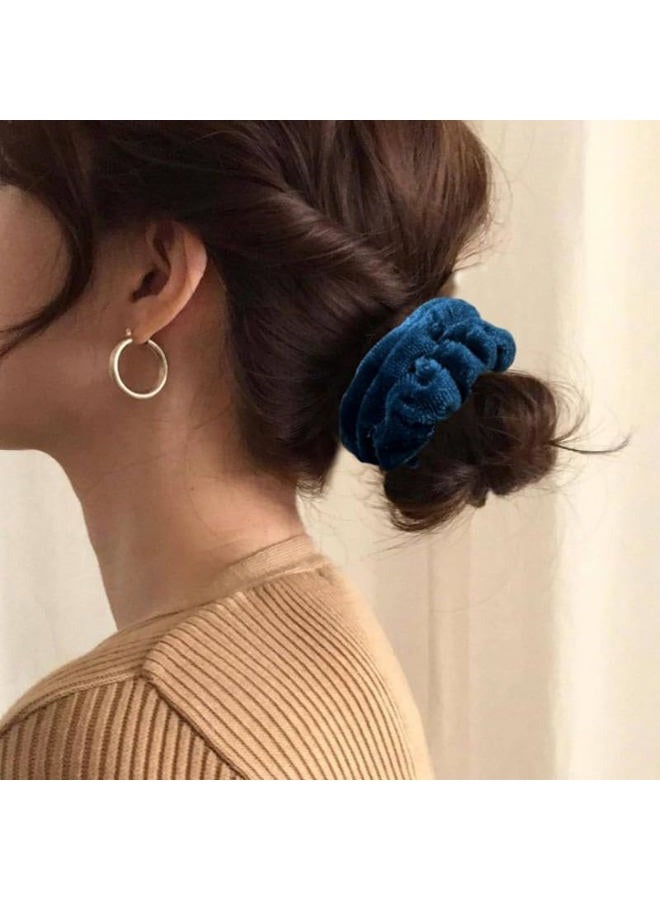 PIDOUDOU 10 Pack Small Size Scrunchies Elastic Hair Ties for Women Hair Ropes - Image 3