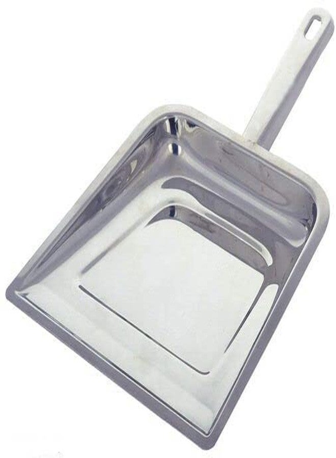 AnNafi® Stainless Steel Dust Pan | Dustpan Only Metal Supdi | Multi Function Shovel | Pellet Scoop/Ash Scoop/Feed Shovel | Heavy Duty Aluminum Dust Pan | Cleaning Product - Image 1
