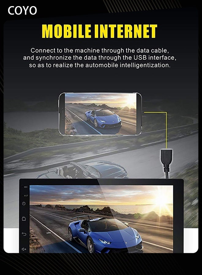 COYO Universal 7" Car Radio, Android Auto GPS Navigation System for Vehicles - Image 2
