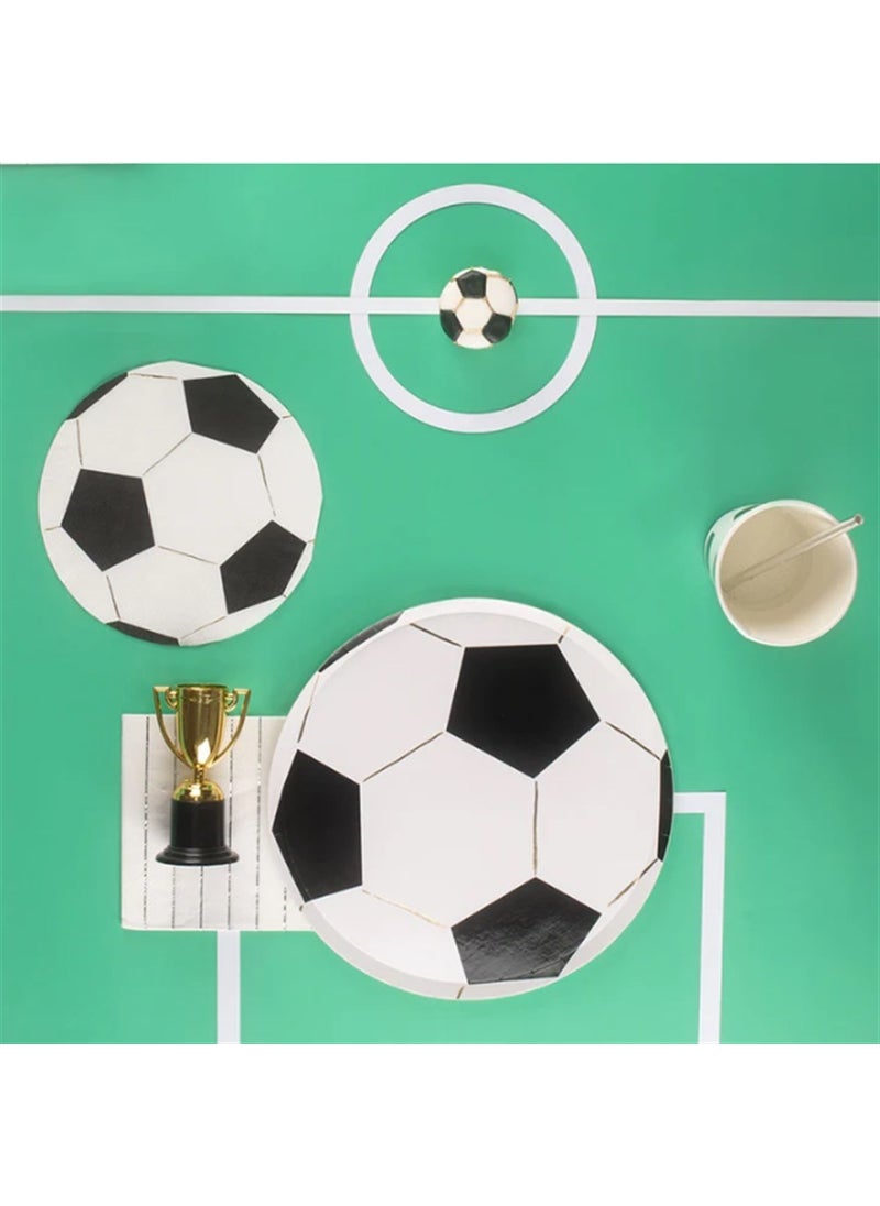 Meri Meri - Soccer Napkins - Football Napkins - 16pcs  - Image 2